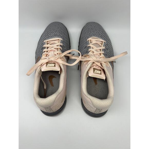 Nike Metcon Silver & Peach 004 Sticky RB Sneakers Size 9M - Picture 4 of 11